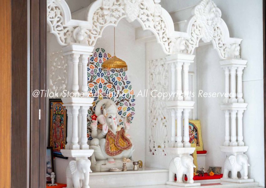 From Homes to Hospitality: The Rise of Marble Pooja Room Designs in Commercial Interiors